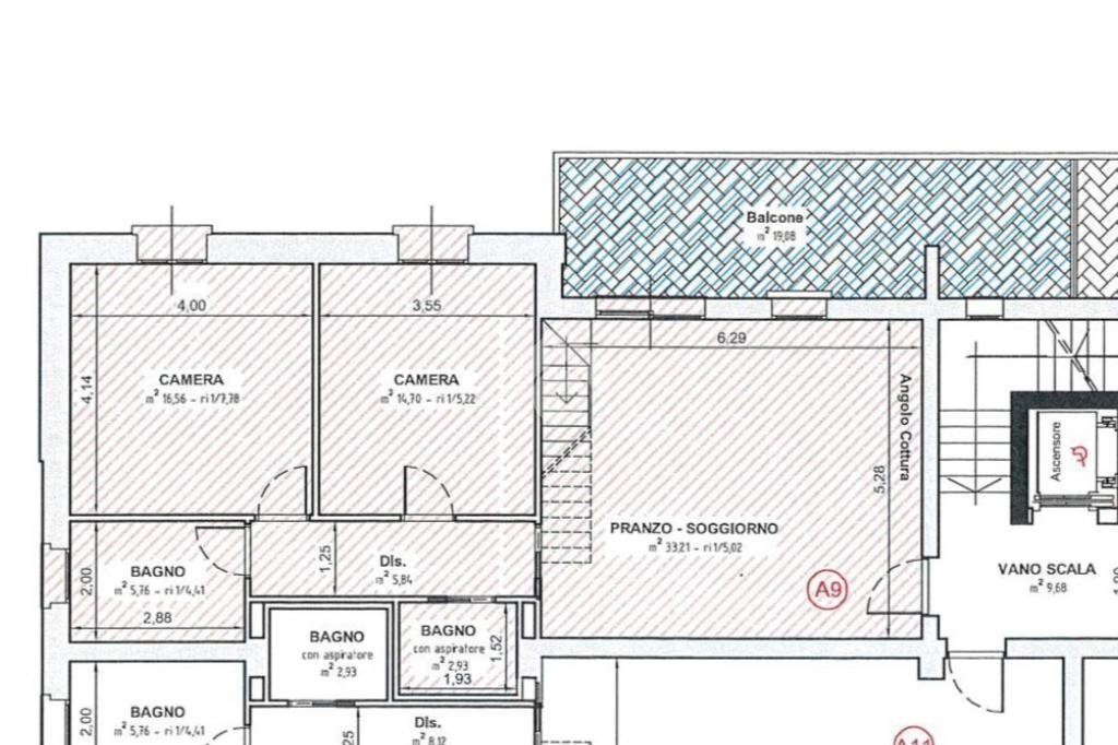 Trilocale Via Botticelli, Castellarano - planimetria 1