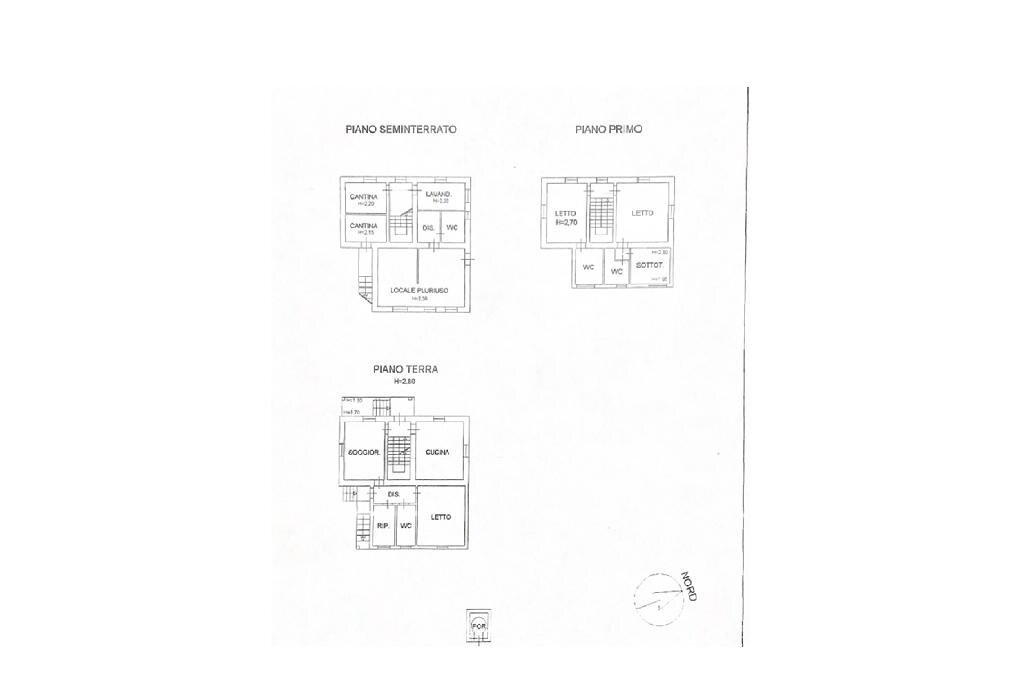 Casa indipendente Strada provinciale 308, Fornovo di Taro - planimetria 1