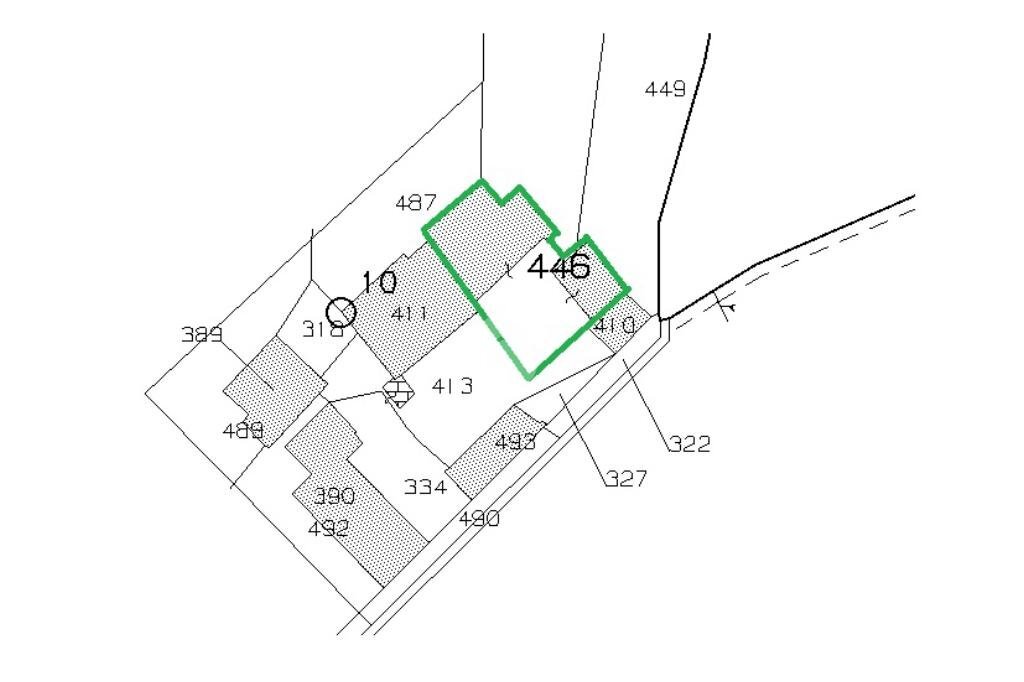 Rustico Via Frailie, Revello - planimetria 1