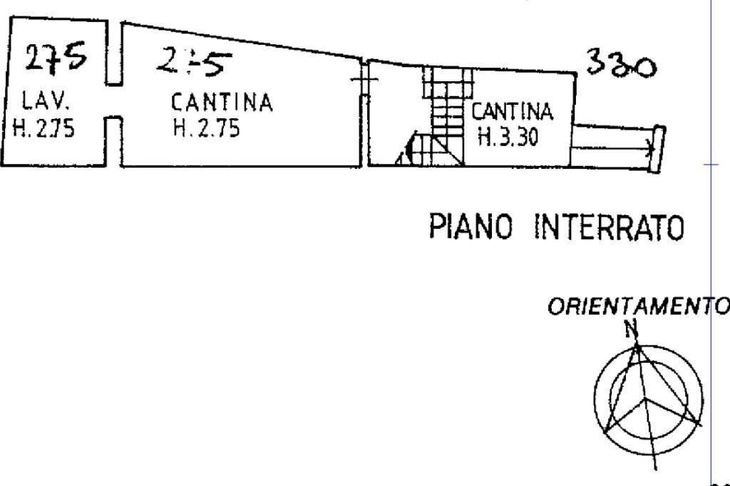 Rustico Viale Jacopo Mazzoni, Cesena - planimetria 1