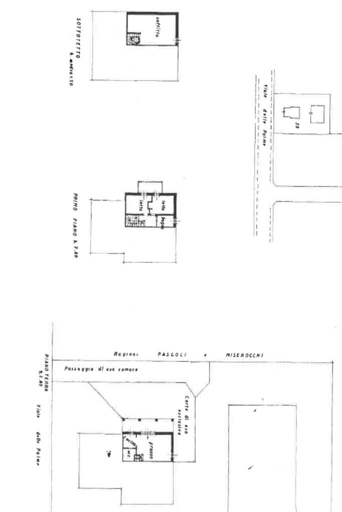 Quadrilocale Viale delle Palme, Ravenna (zona Marina Romea) - planimetria 1