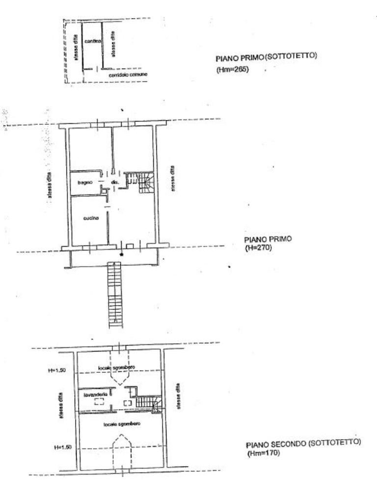 Apartment Via DANTE Alighieri, Brandizzo - floor plans 1
