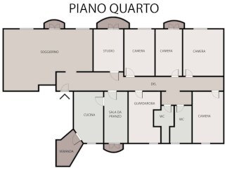 Appartamento Via Bianca Di Savoia, Milano - foto 11