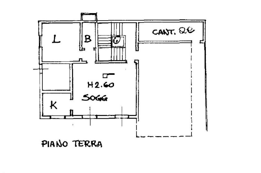 Two-room apartment Via Divisione Tridentina, Zocca - floor plans 1