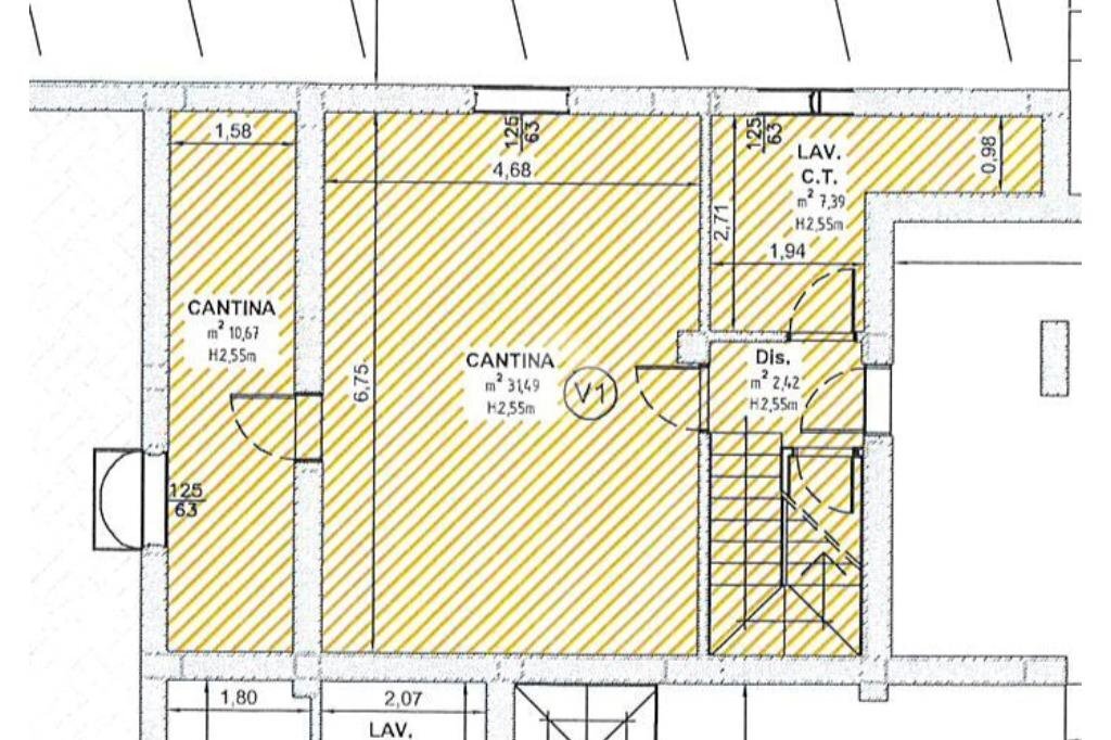 Villa a Schiera Via Botticelli, Castellarano - planimetria 1