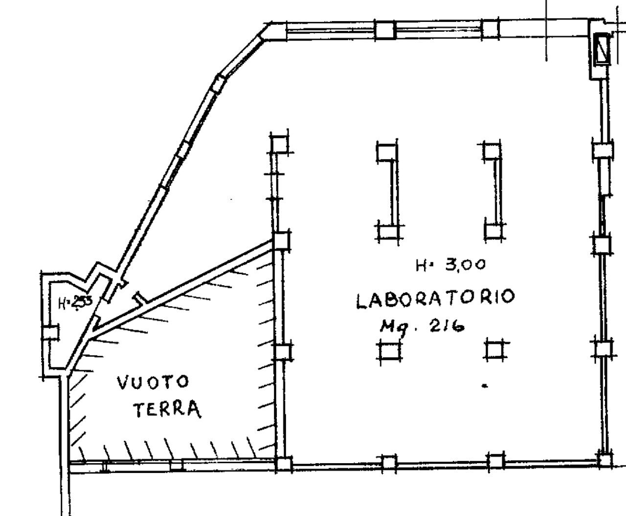 Magazzino Bologna - planimetria 1