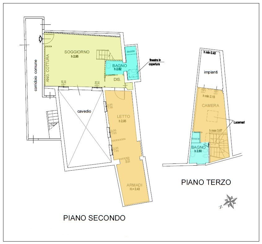 Attic Modena - floor plans 1