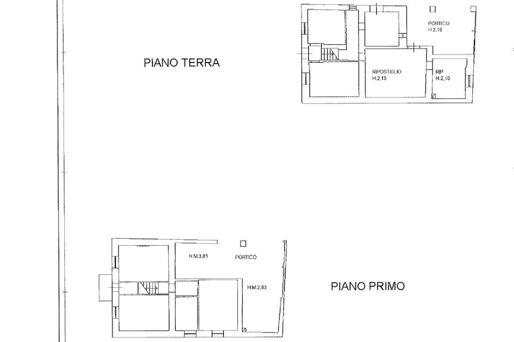 Independent house Via Per Polinago, Pavullo nel Frignano - floor plans 1