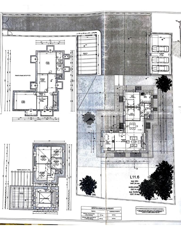 Villa Via 27 Gennaio, Parma - planimetria 1