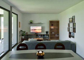 Salone - Attico via Vittorio Veneto, 13, Luvinate - foto 16