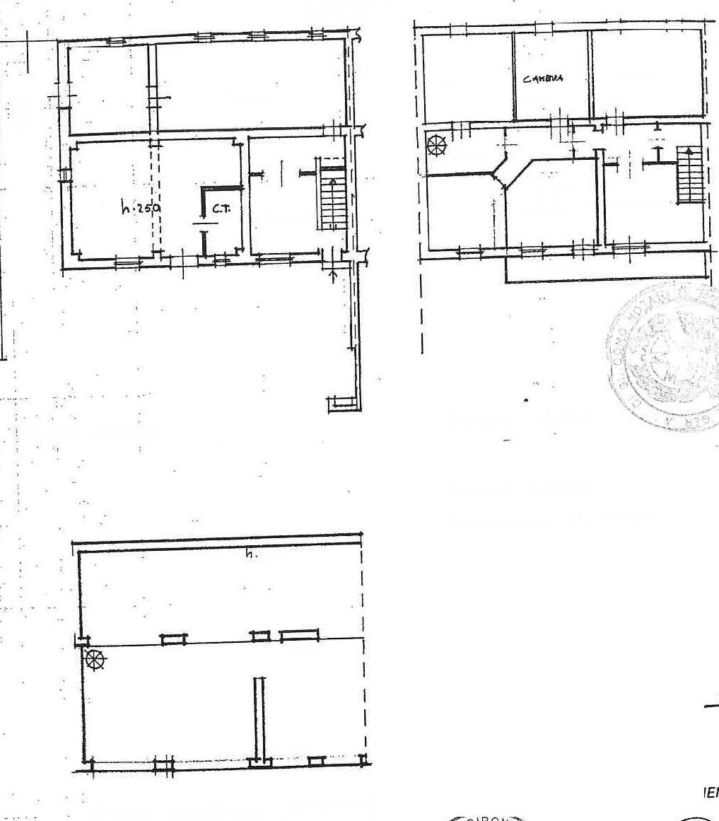 Independent house Carrù - floor plans 1