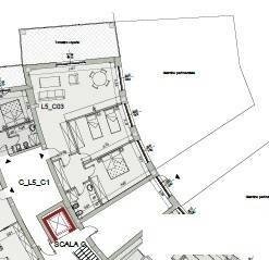 Planimetria - Trilocale via Porta di Vasco, 21, Mondovì - foto 1