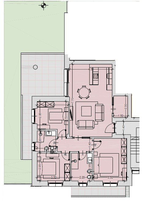 Appartamento Mondovì - planimetria 1
