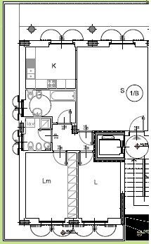 Four-room apartment Mondovì - floor plans 1