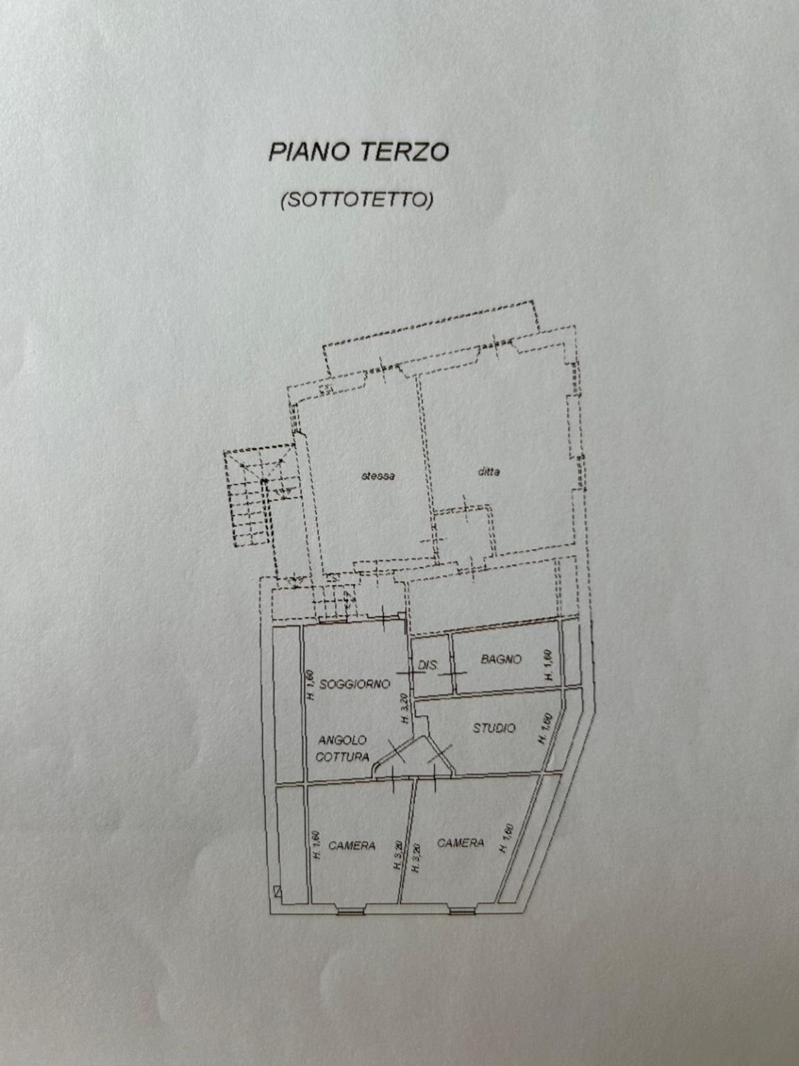 Quadrilocale piazza Santa Maria Maggiore, Mondovì - planimetria 1