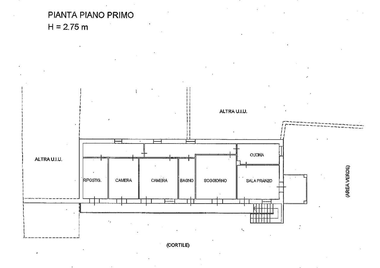 piano primo_page-0001 - Farmhouse via Rivoira, 7, Campiglione Fenile - floor plans 1