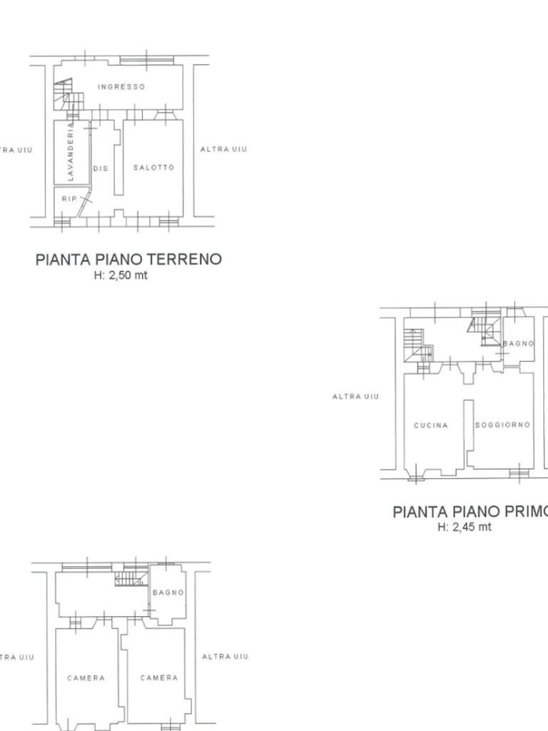 Casa semi indipendente Piazza Martiri della Libertà, Banchette - planimetria 1