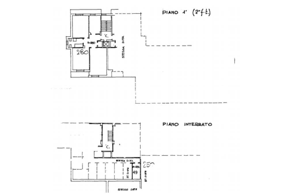 Four-room apartment Via Milano, Settimo Torinese - floor plans 1