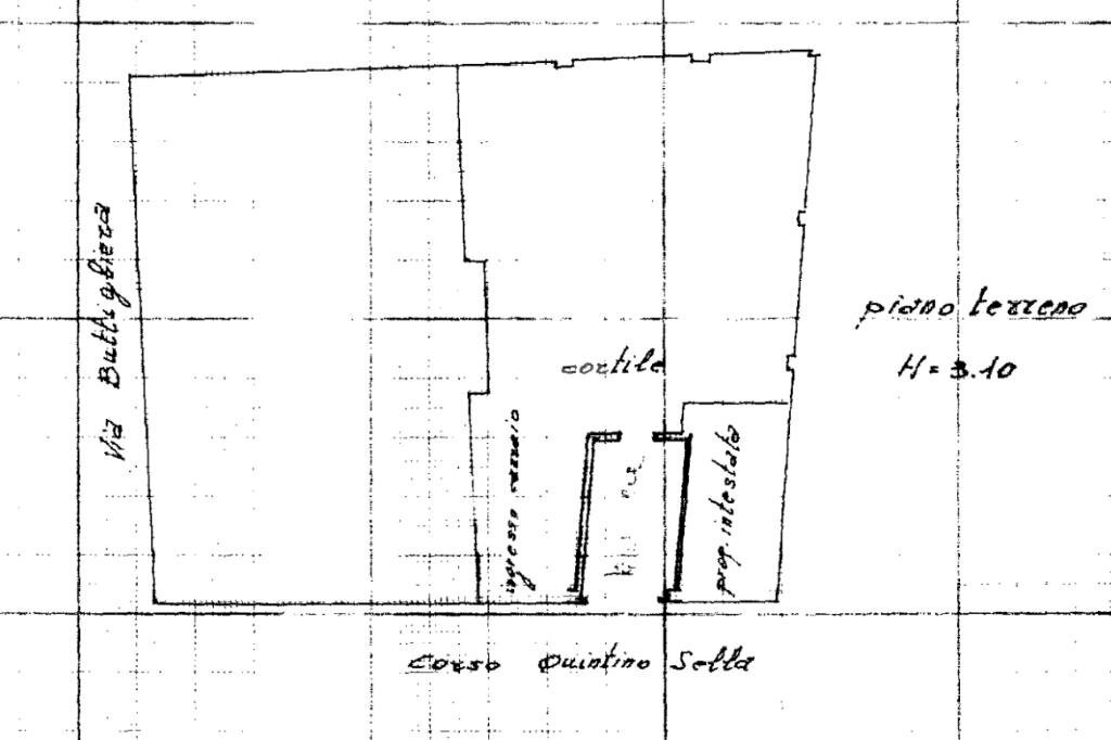 Box Corso Casale, Torino (zona Madonna del Pilone) - planimetria 1