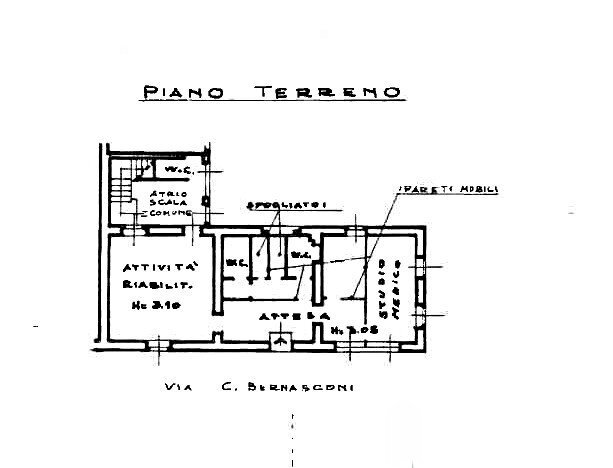 Casa indipendente via C. Bernasconi, 26, Malnate - planimetria 1