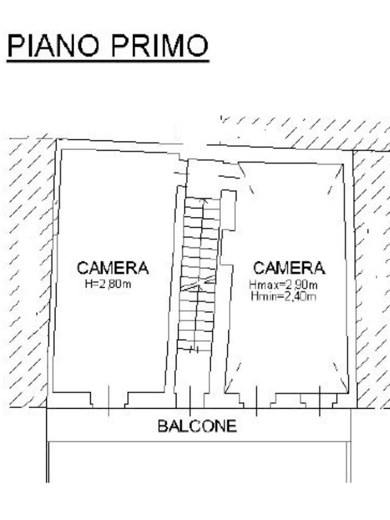 Casa indipendente Vicolo caligaris, Saluggia - planimetria 1