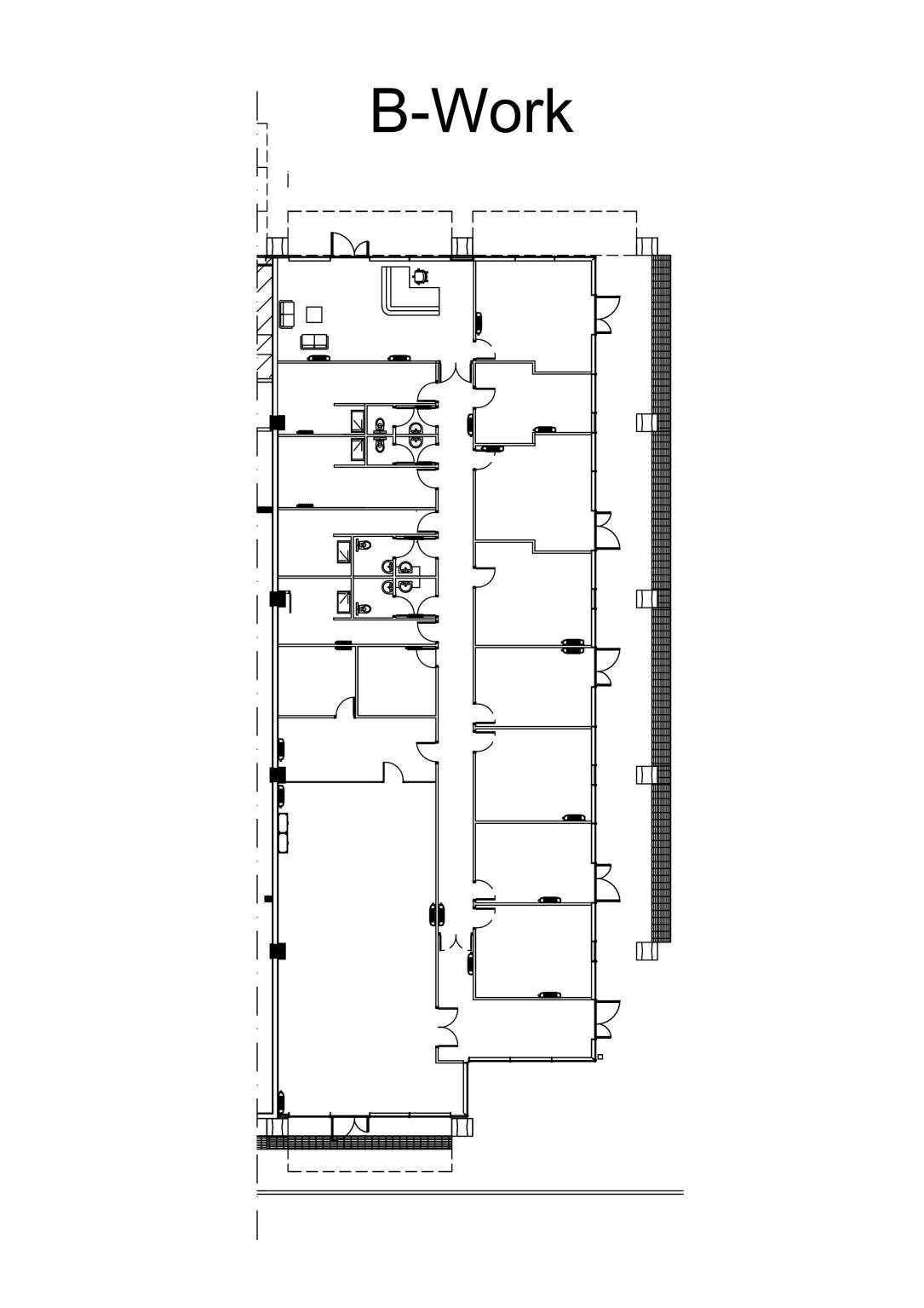 Ufficio strada Castellana, Treviso - planimetria 1