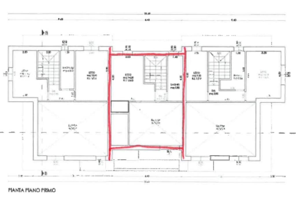 Villa a Schiera Via Malva Sud, Cervia - planimetria 1