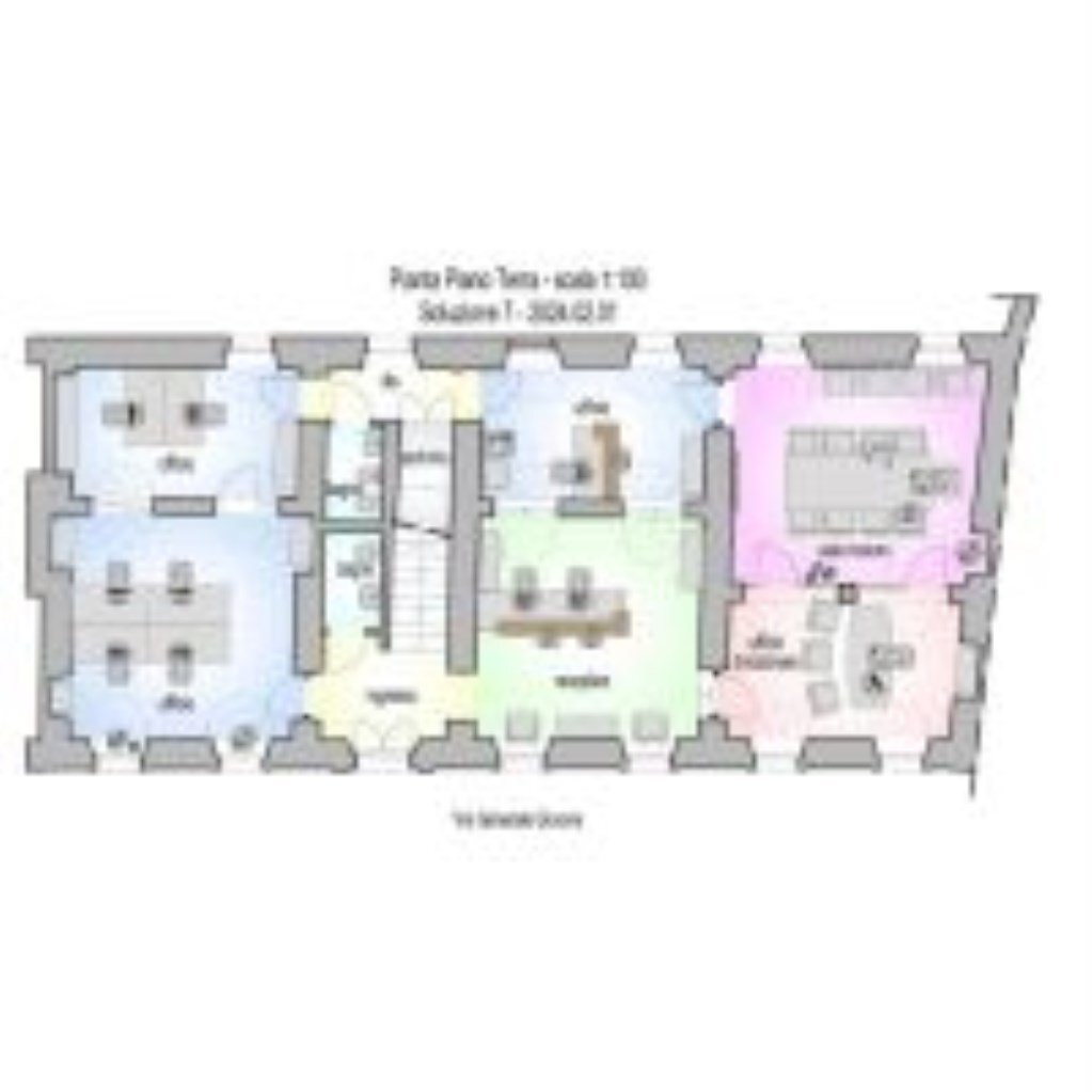 Ufficio Piazza rossetti, Alba - planimetria 1