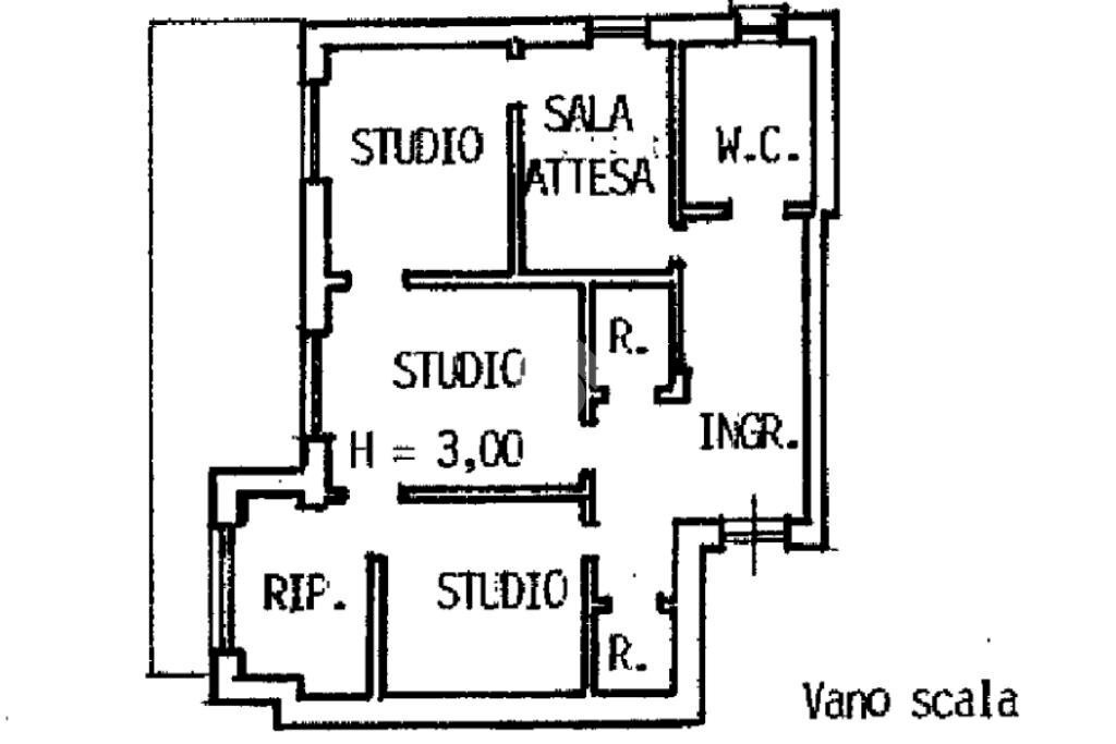Quadrilocale Via Bodoni, Saluzzo - planimetria 1