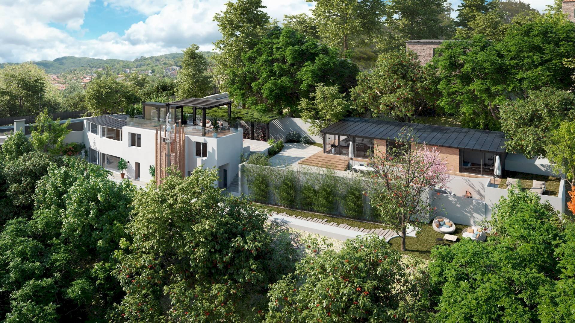 Semi-detached Villa Strada Comunale Santa Margherita, Torino (neighborhood Precollina) - photo 1