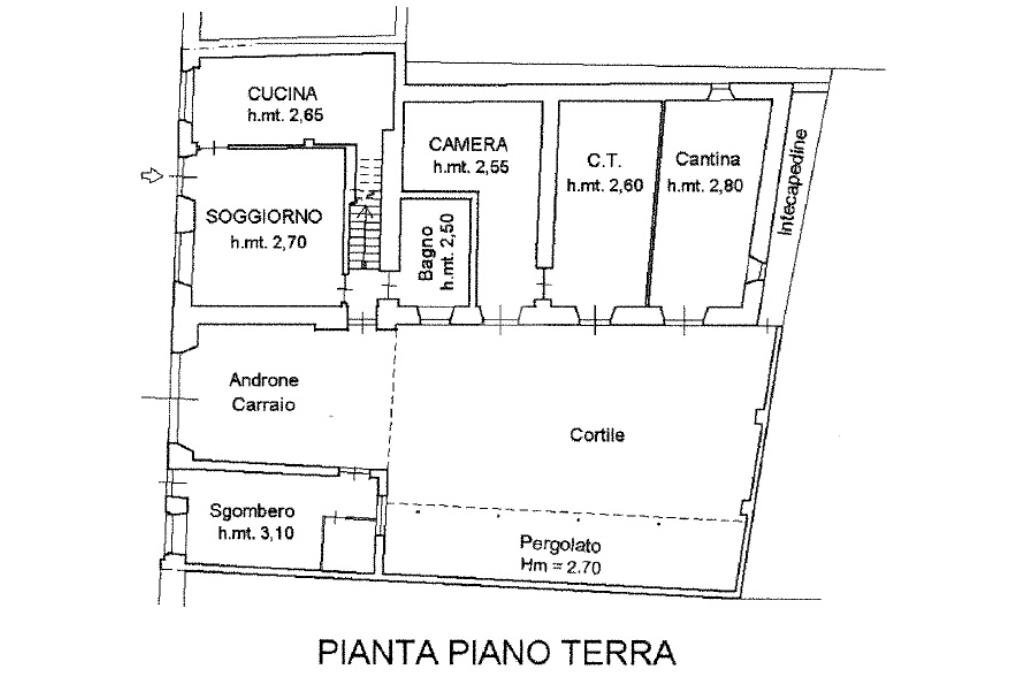 Casa indipendente Via Virle, Vigone - planimetria 1