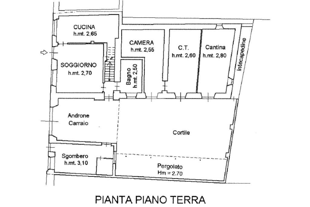 Casa indipendente Via Labirinti, Virle Piemonte - planimetria 1