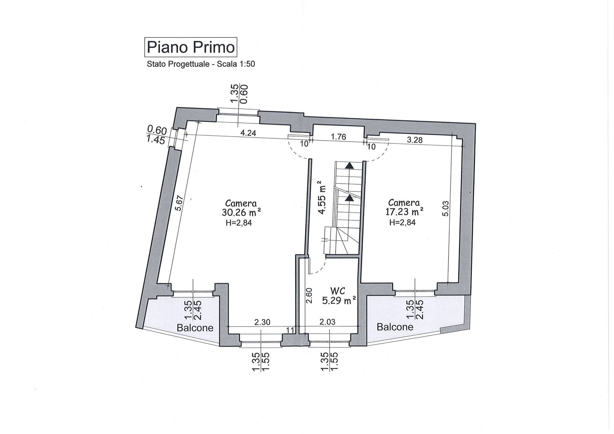 Independent house Frazione Sant'Antonio, Santo Stefano Roero - floor plans 1