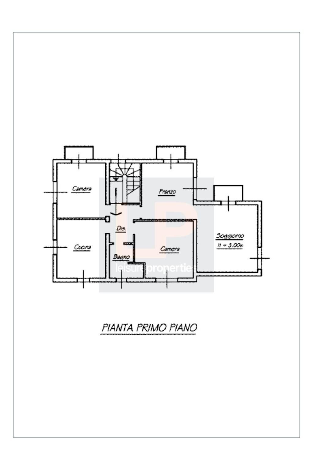 Villa via udine, verbania suna, Verbania - planimetria 1
