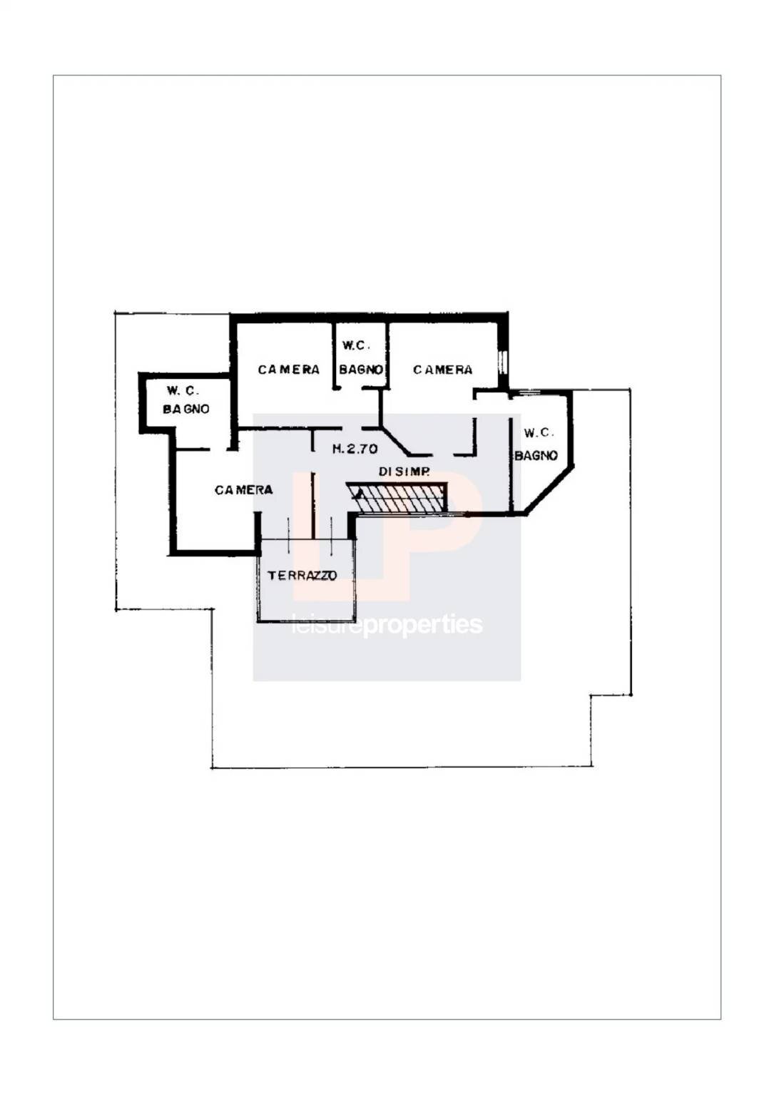 Villa via boschetti, Ispra - planimetria 1