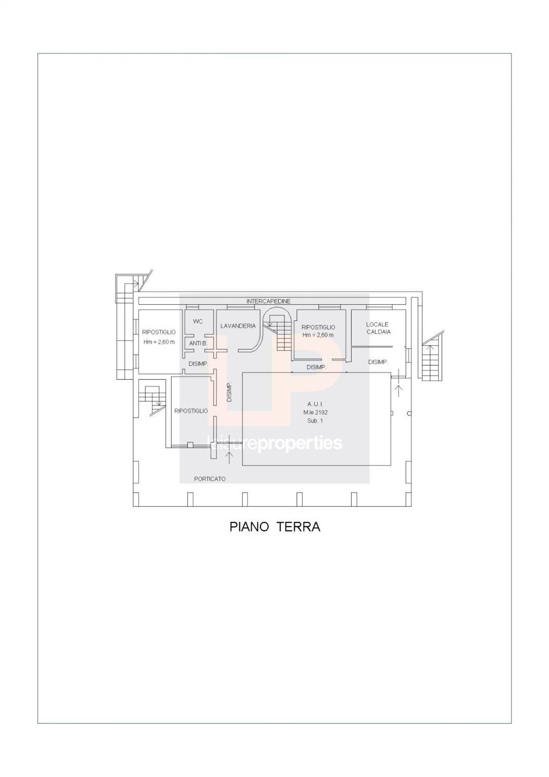 Villa viale DELLE VOLPI, Laveno-Mombello - planimetria 1