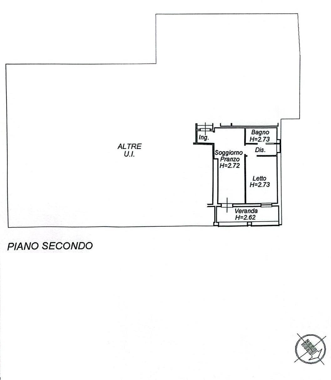 Appartamento Massa Lombarda - planimetria 1