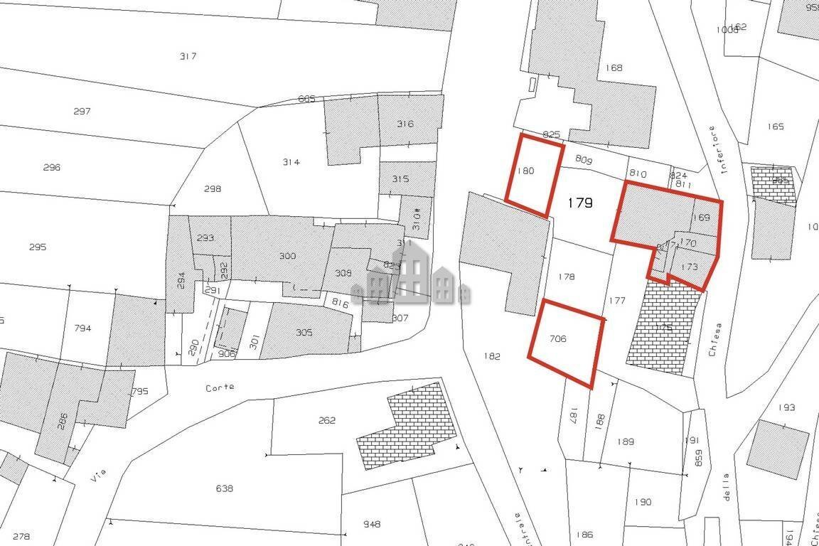 Casa indipendente via Cavour, 2, Brosso - planimetria 1