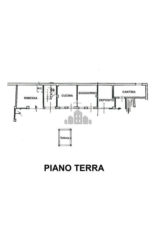 Casa indipendente via Don Oddonino, 6, Ciconio - planimetria 1