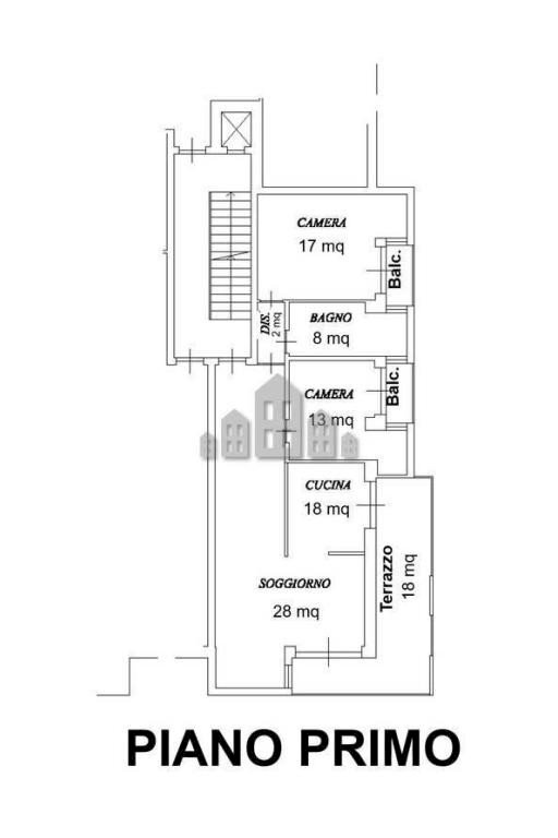 Quadrilocale via Torino, 31, Cuorgnè - planimetria 1
