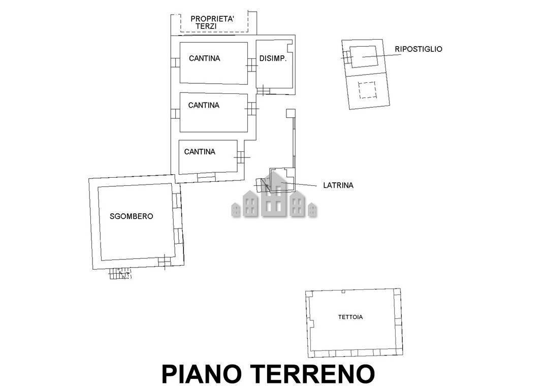 Casa indipendente Frazione Braida, snc, Canischio - planimetria 1