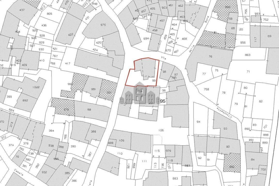 Villa via Roma, 18, Brosso - floor plans 1