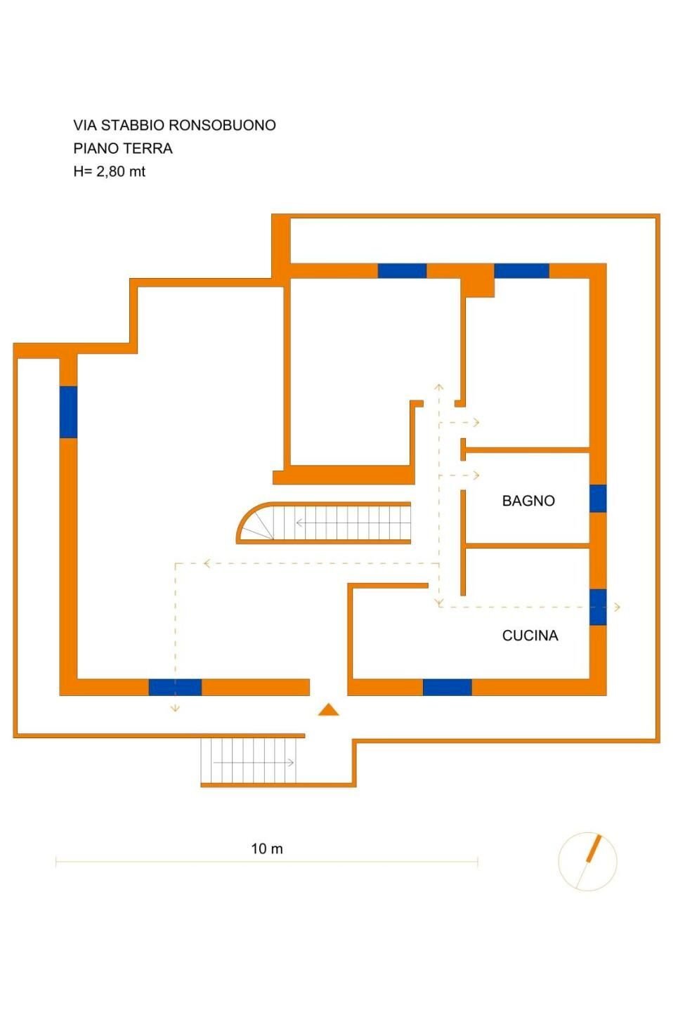 Villa via dei Villini, 5, Busalla - planimetria 1