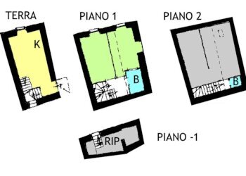 Planimetria - Trilocale piazza Sant'Andrea, Ceriana - foto 28