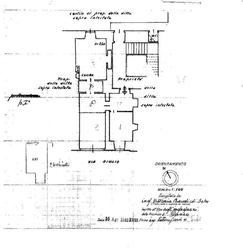 Planimetria - Appartamento piazza EMANUELE FILIBERTO, 10, Torino (zona Centro) - planimetria 1