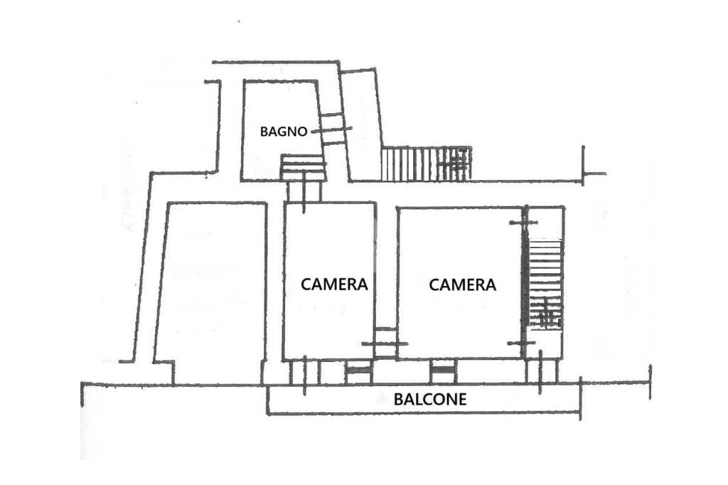 Semi-detached house Via Basse Senaude, Envie - floor plans 1