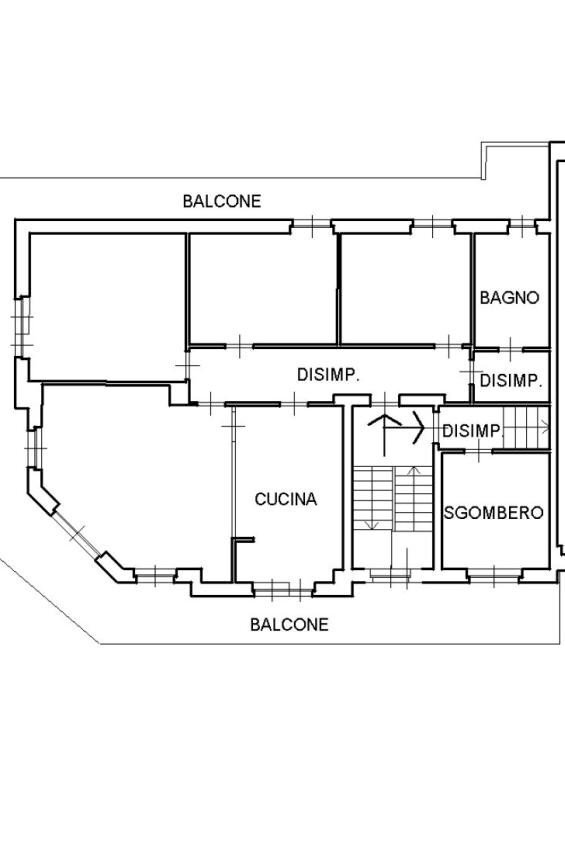 Casa indipendente via Divisione Cuneense, 21, Roccaforte Mondovì - planimetria 1