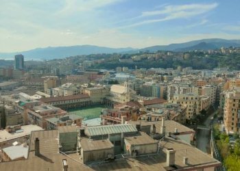 Vista - Quadrilocale via Gian Battista Monti, 21, Genova (zona Sampierdarena) - foto 2