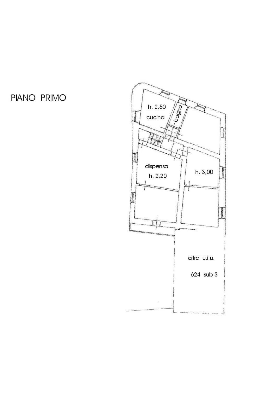 Independent house Borgata Costa Soprana, Camerana - floor plans 1