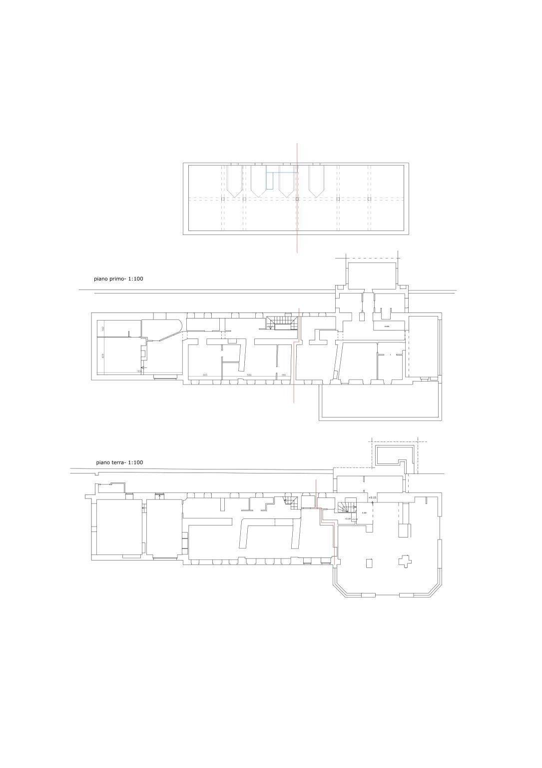 Villa strada Giorgio Devalle, Moncalieri - planimetria 1